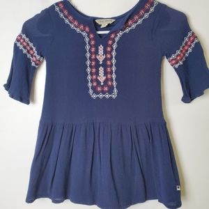 Lucky Brand Girl's Embroidered Dress